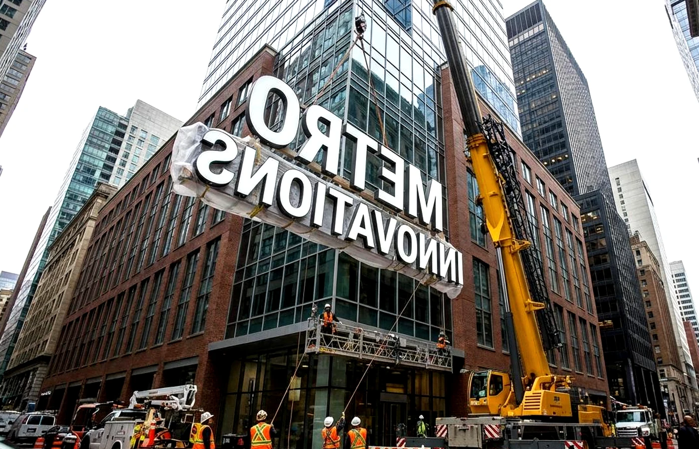 Channel Letter Install